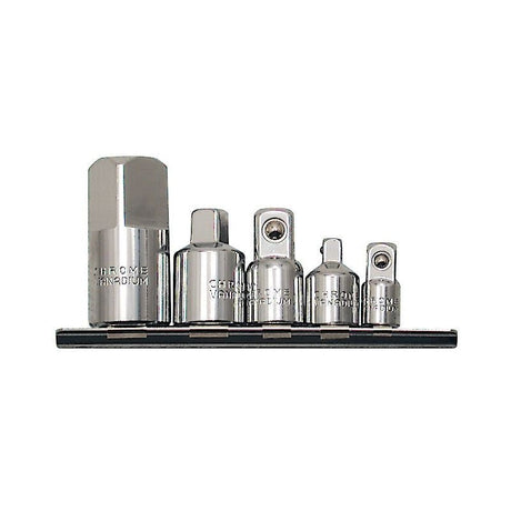Jet 690115 5 Pc Chrome Socket Adaptor Set - Mississauga Hardware Centre IncJET690115
