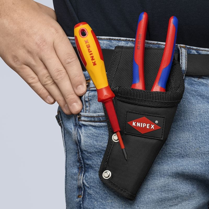 KNIPEX 00 19 75 LE 8 - 1/2in Multi - purpose Belt Pouch, Empty - Mississauga Hardware Centre Inc