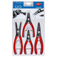 KNIPEX 00 20 03 SB Precision Circlip Snap - Ring Pliers 4 - Piece Set - Mississauga Hardware Centre Inc