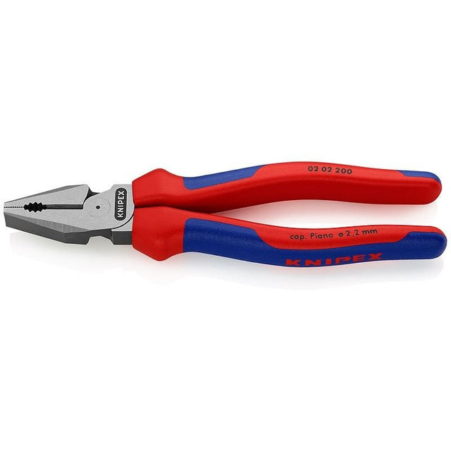 KNIPEX 02 02 200 SBA 8 in High Leverage Combination Pliers, Multi - Component - Mississauga Hardware Centre Inc
