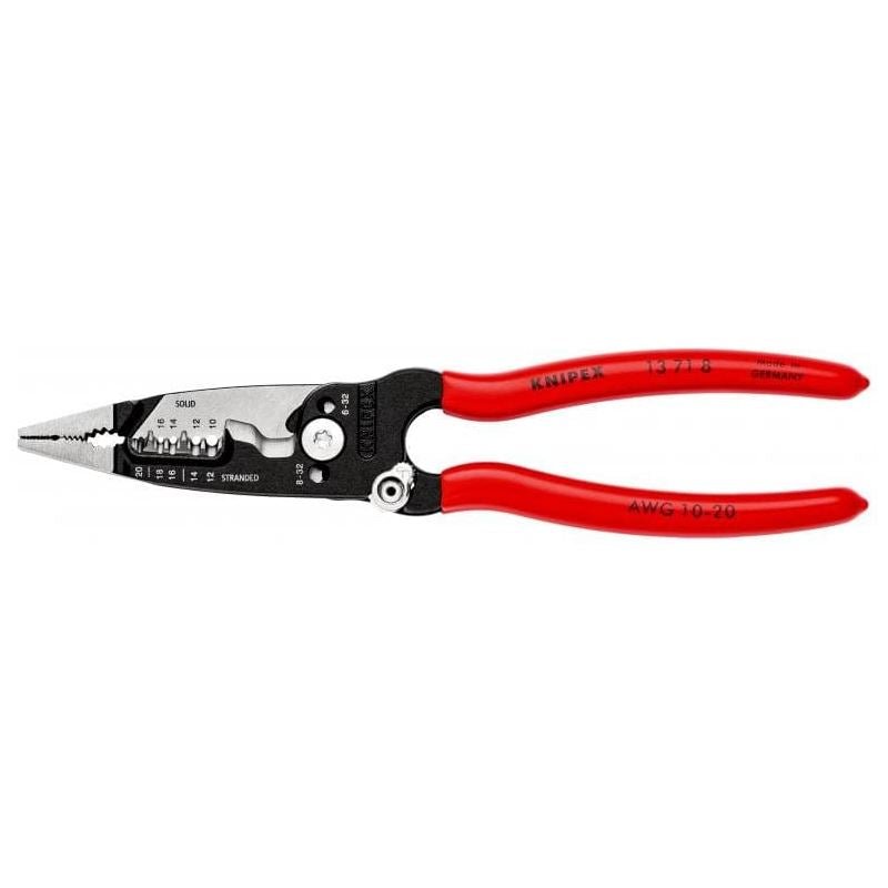 KNIPEX 13 71 8 SBA WireStripper Multifunction Electrician Pliers American style - Mississauga Hardware Centre Inc
