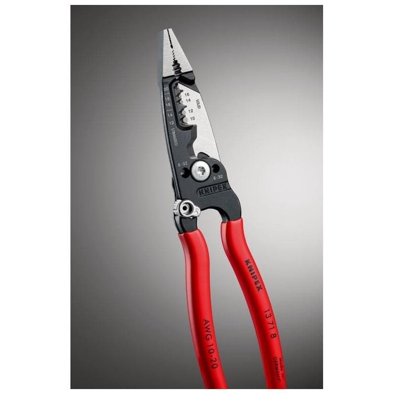 KNIPEX 13 71 8 SBA WireStripper Multifunction Electrician Pliers American style - Mississauga Hardware Centre Inc