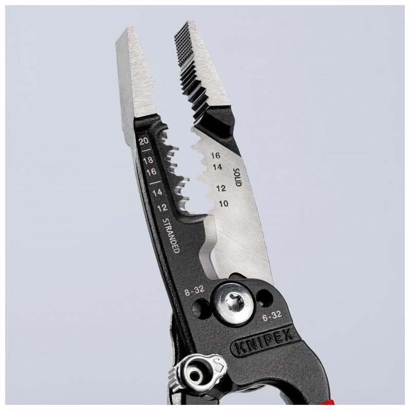 KNIPEX 13 71 8 SBA WireStripper Multifunction Electrician Pliers American style - Mississauga Hardware Centre Inc