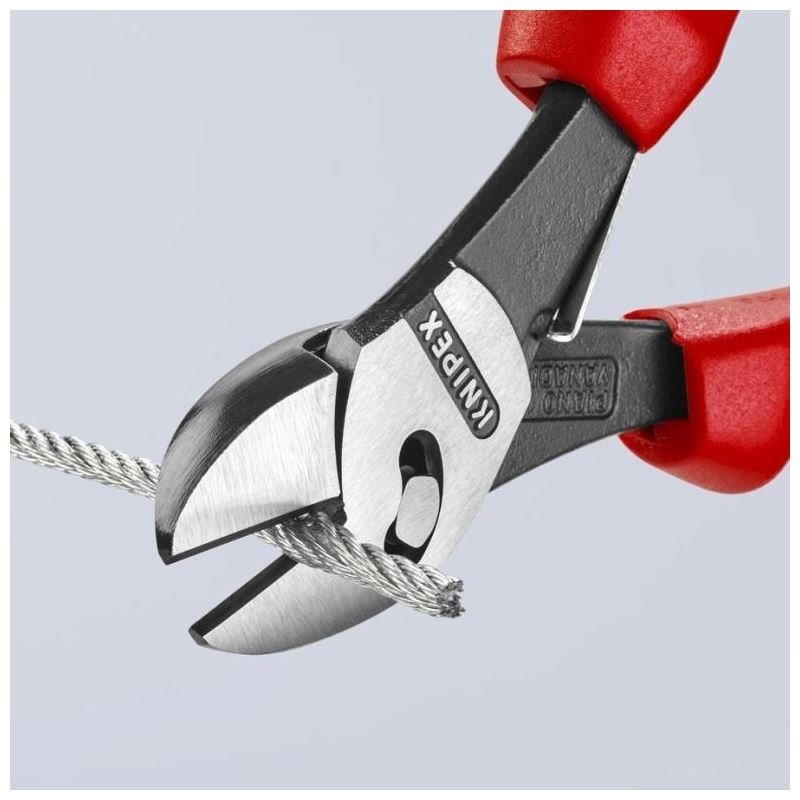 Knipex 73 72 180 BK 7 1/4in Twinforce Diagonal Super Cutters - Mississauga Hardware Centre Inc