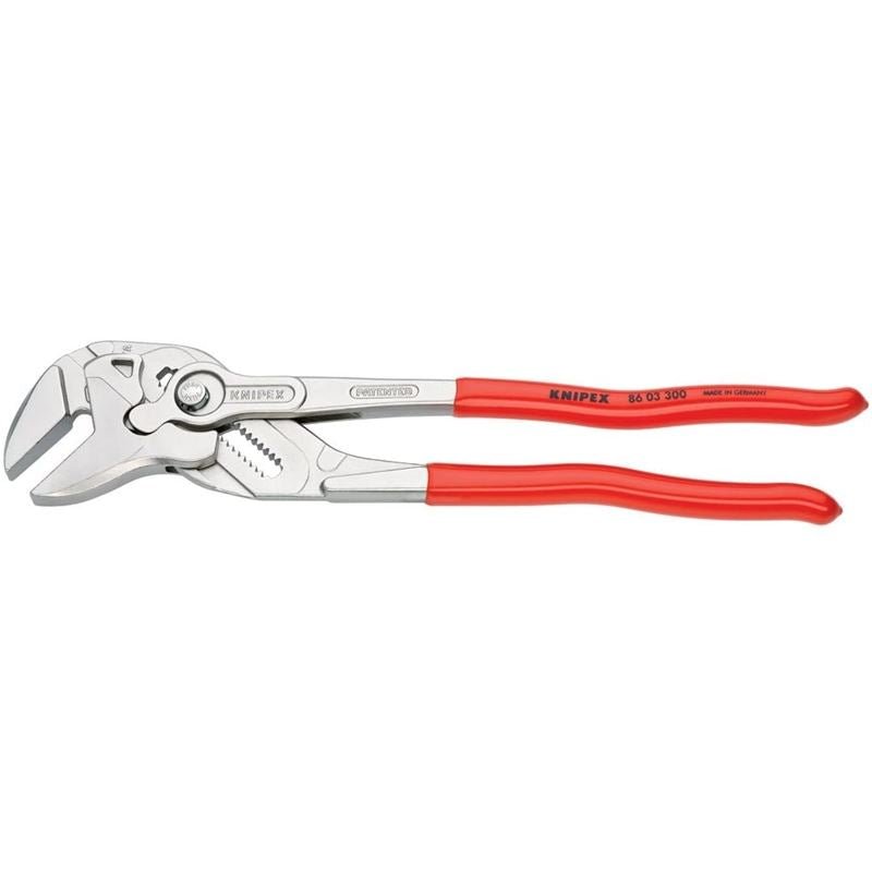 KNIPEX 86 03 300 SBA 12 in Pliers Wrench, Chrome - Mississauga Hardware Centre Inc