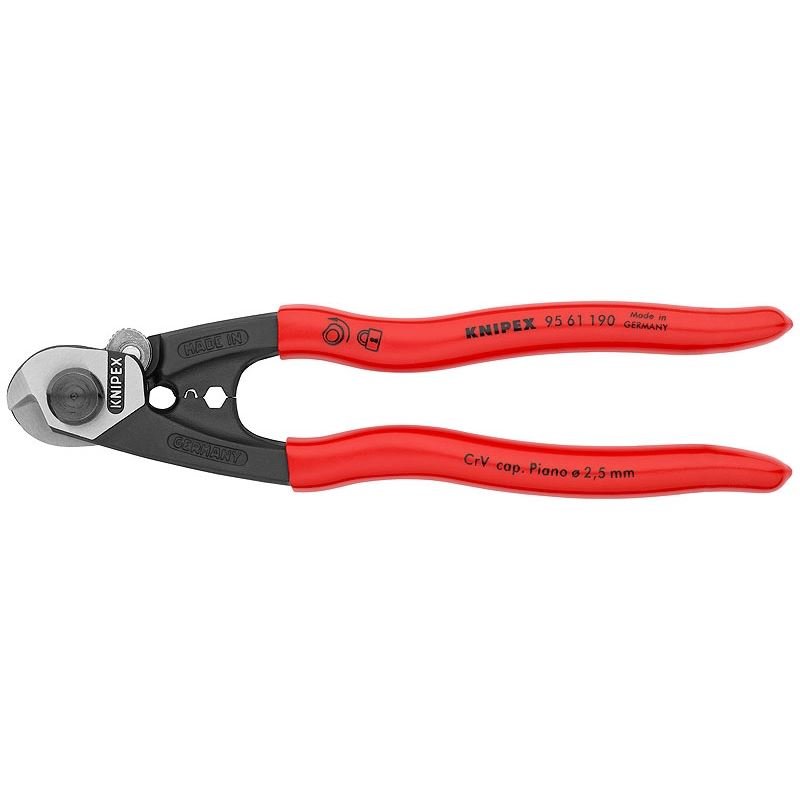 Knipex 95 61 190 Wire Rope Cutter - Mississauga Hardware Centre IncKnipex95 61 190 SBA