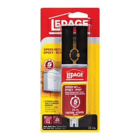 Lepage Speed Set Epoxy - 25ml - Mississauga Hardware Centre Inc