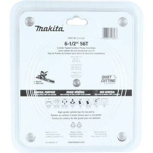 Makita B - 57342 6 - 1/2in 56T Carbide Tipped Max Efficiency Cordless Plunge Saw Blade - Mississauga Hardware Centre IncMakitaB-57342