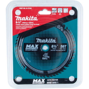 Makita B - 57342 6 - 1/2in 56T Carbide Tipped Max Efficiency Cordless Plunge Saw Blade - Mississauga Hardware Centre IncMakitaB-57342