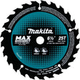 Makita B - 62963 6â€‘1/2in 25T Carbideâ€‘Tipped Max Efficiency Circular Saw Blade - Mississauga Hardware Centre IncMakitaB-62963