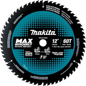 MAKITA B - 66983 12 in 60T Carbide - Tipped Max Efficiency Miter Saw Blade - Mississauga Hardware Centre IncMakitaB-66983