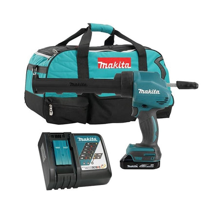 Makita DCG180YX1 18V LXT Cordless 300 mL Caulking Gun (Compact Kit) - Mississauga Hardware Centre IncMakitaDCG180YX1