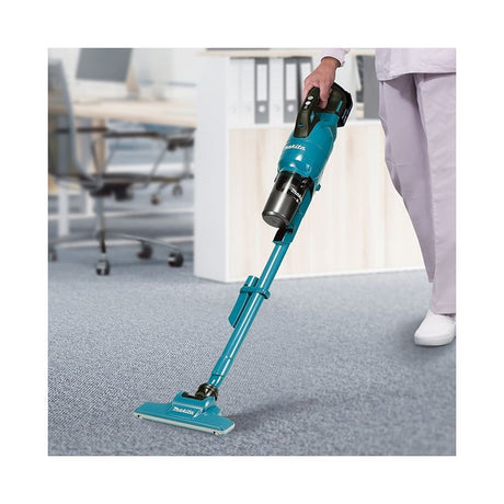 Makita DCL286FZ 18V LXT Brushless Cordless 250 ml Stick Vacuum Cleaner w/Cyclone Attachment, Teal (Tool Only) - Mississauga Hardware Centre IncMakitaDCL286FZ