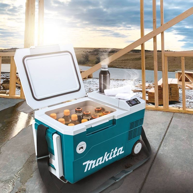 Makita DCW180Z Cooler / Warmer - 18V X2 LXT Lithium - Ion, 12V/24V DC Auto, and AC (Tool Only) - Mississauga Hardware Centre IncMakitaDCW180Z