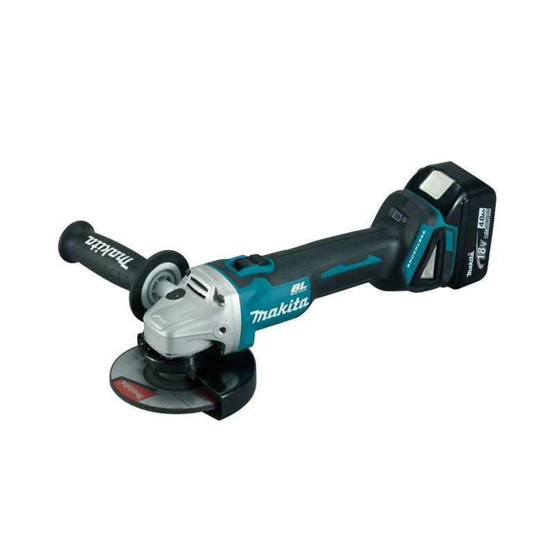 Makita DGA506RTX5 18V LXT Brushless Cordless 5in Angle Grinder w/ Slide Switch, ADT and XPT (5.0 Ah Kit) - Mississauga Hardware Centre IncMakitaDGA506RTX5