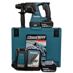 Makita DHR242RTJ 15/16" Cordless Rotary Hammer with Brushless Motor - Mississauga Hardware Centre IncMakitaDHR242RTJ