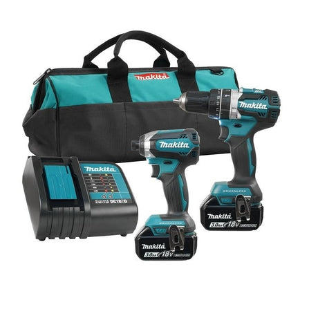 Makita DLX2180S 18V (3.0 Ah) LXT 2 Tool Combo Kit - Mississauga Hardware Centre IncMakitaDLX2180S