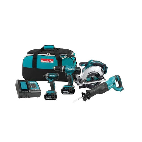Makita DLX4057X1 18V (3.0 Ah) LXT 4 Tool Combo Kit - Mississauga Hardware Centre IncMakitaDLX4057X1