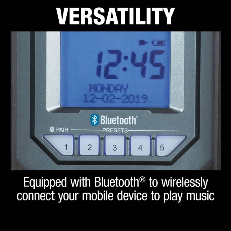 Makita DMR300 18V LXT / 12V MAX CXT Lithiumâ€‘Ion Cordless or Electric Job Site Charger / Radio with Bluetooth - Mississauga Hardware Centre IncMakitaDMR300