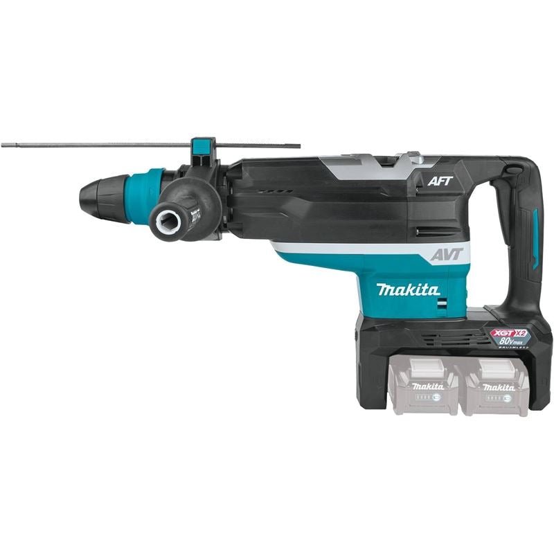 Makita HR006GM203 80V max (40VX2) XGT Brushless Cordless 2" SDS - MAX Rotary Hammer w/AWS, AFT & AVT (4.0 Ah x2 Kit) - Mississauga Hardware Centre IncMakitaHR006GM203