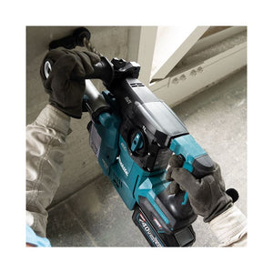 Makita HR008GM202 40V max XGT Brushless Cordless 1 - 3/16in SDS - PLUS Rotary Hamer w/ DX10 Dust Extraction Attachment, AVT, AFT, AWS and XPT (4.0 Ah) - Mississauga Hardware Centre IncMakitaHR008GM202