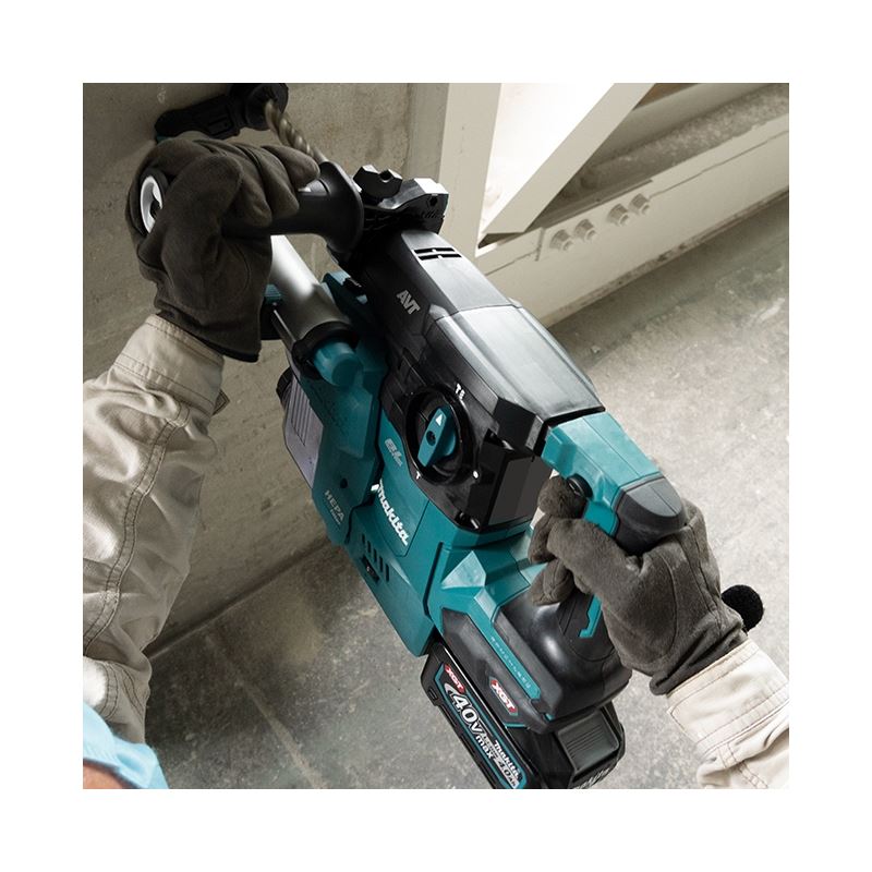 Makita HR008GZ05 40V max XGT Brushless Cordless 1 - 3/16in SDS - PLUS Rotary Hamer w/ DX10 Dust Extraction Attachment, AVT, AFT, AWS and XPT (Tool Only) - Mississauga Hardware Centre IncMakitaHR008GZ05