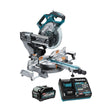 Makita LS002GM102 40V max XGT Brushless Cordless 8 - 1/2" Dual Compound Sliding Mitre Saw w/ AWS (4.0Ah Kit) - Mississauga Hardware Centre IncMakitaLS002GM102