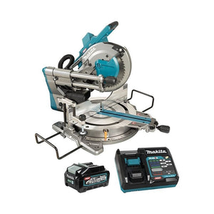 Makita LS004GM102 40V XGT 10in Dual Compound Sliding Mitre Saw w/ AWS (4.0Ah Kit) - Mississauga Hardware Centre IncMakitaLS004GM102