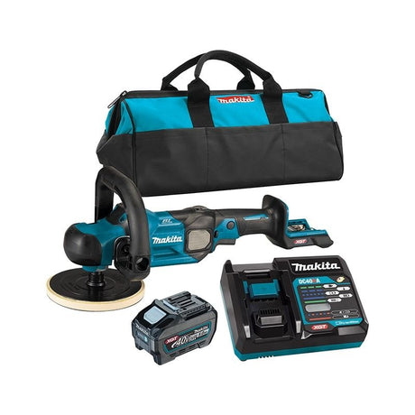 Makita PV001GT101 40V max XGT Brushless Cordless 7in Polisher w/ XPT (5.0 Ah Kit) - Mississauga Hardware Centre IncMakitaPV001GT101
