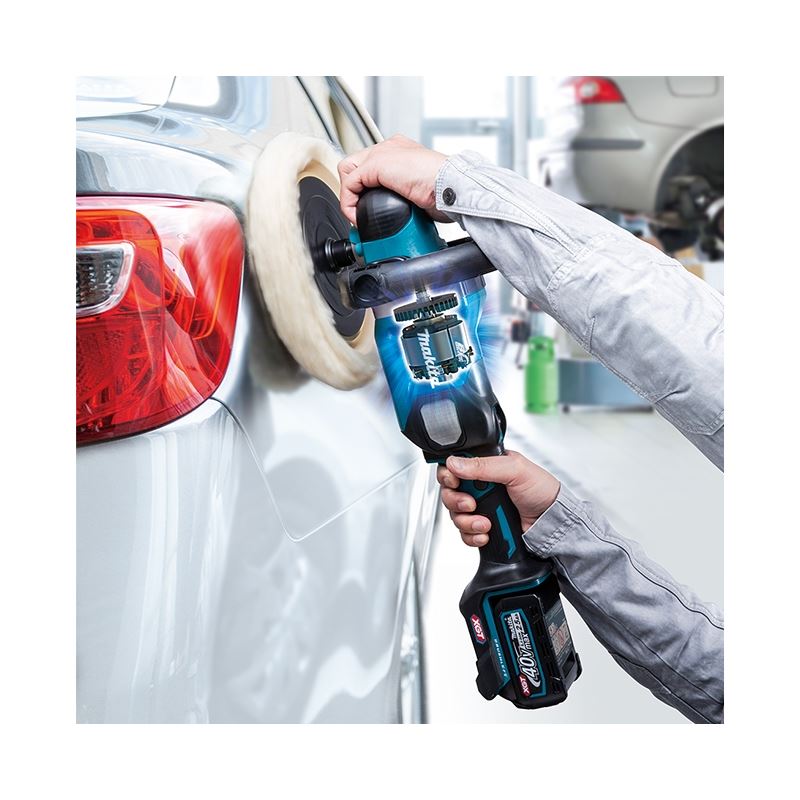 Makita PV001GT101 40V max XGT Brushless Cordless 7in Polisher w/ XPT (5.0 Ah Kit) - Mississauga Hardware Centre IncMakitaPV001GT101
