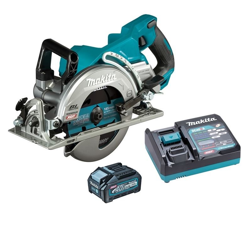 Makita RS001GM101 40V max XGT 7 - 1/4 in Rear - Handle Circular Saw (4.0Ah) Kit - Mississauga Hardware Centre IncMakitaRS001GM101