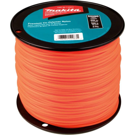 Makita T - 03414 Round Trimmer Line, 0.095in, Orange, 840ft - Mississauga Hardware Centre IncMakitaT-03414