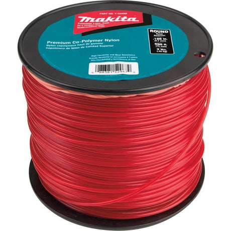 Makita T - 03458 Round Trimmer Line, 0.105in, Red, 690ft - Mississauga Hardware Centre IncMakitaT-03458