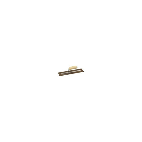 Marshaltown | MXS13GS 13" X 5" Golden Stainless Steel Finishing Trowel with Wooden Handle - Mississauga Hardware Centre IncMarshalltown12150