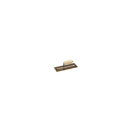 Marshaltown | MXS7GS 12" X 5" Golden Stainless Steel Finishing Trowel with Wooden Handle - Mississauga Hardware Centre IncMarshalltown12148