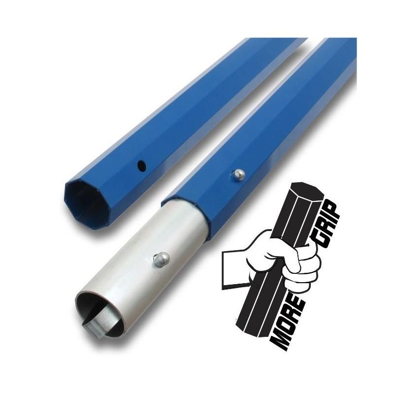 Marshaltown Octagon handle, Blue, 1 - 3/4" x 72" - Mississauga Hardware Centre IncMarshalltown10008