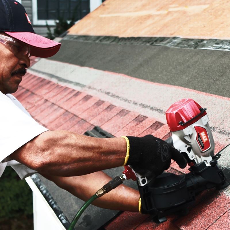 MAX CN445R3 Roofing Coil Nailer up to 1 - 3/4" - Mississauga Hardware Centre Inc