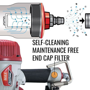 MAX CN890F2 Framing Coil Nailer up to 3 - 1/2 in - Mississauga Hardware Centre Inc