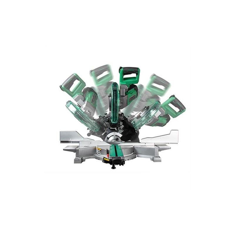 METABO C10FSHCT 10in Sliding Dual Compound Miter Saw with Laser Metabo HPT - Mississauga Hardware Centre Inc