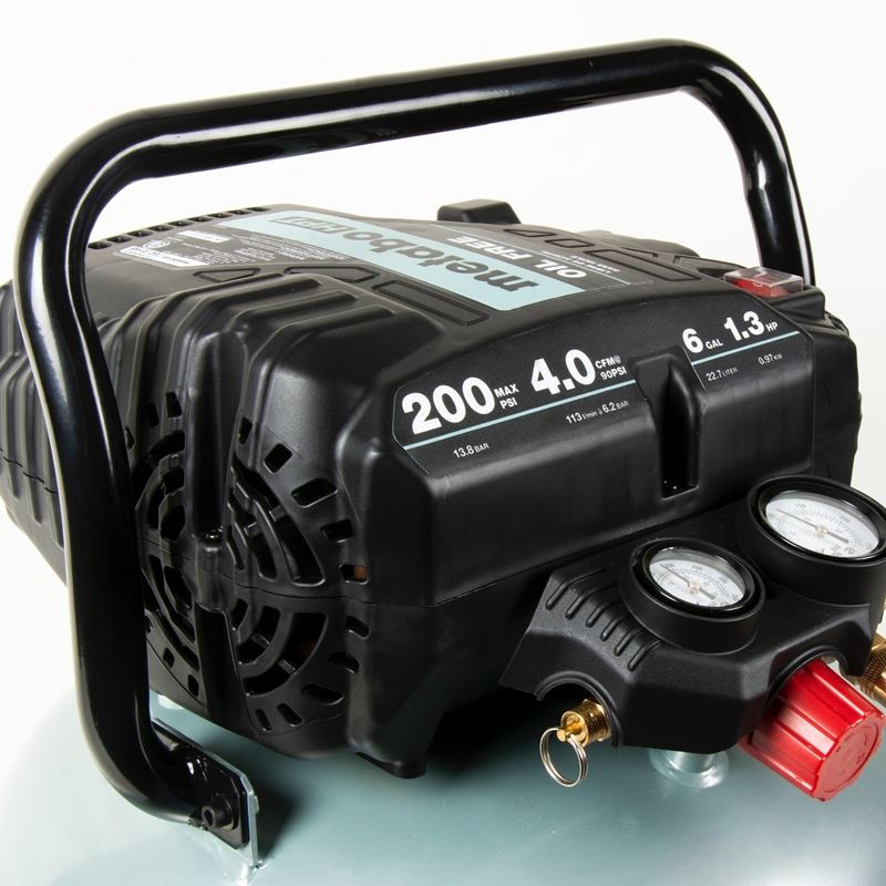 Metabo HPT EC914SM 6 - Gallon High Capacity Pancake Air Compressor - Mississauga Hardware Centre Inc
