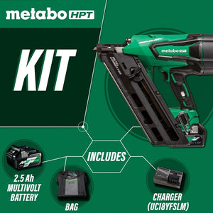metabo HPT NR3665DA 36V Cordless Metal Connector Nailer - Mississauga Hardware Centre Inc