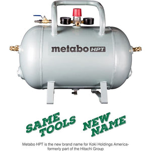 metabo HPT UA3810ABCM 10 Gallon ASME Certified Reserve Air Tank - Mississauga Hardware Centre Inc