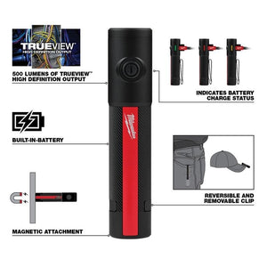 Milwaukee 2011R Rechargeable 500L Everyday Carry Flashlight w/ Magnet - Mississauga Hardware Centre Inc