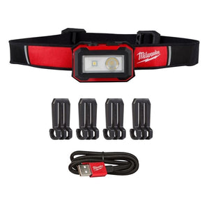 Milwaukee 2012R Rechargeable Magnetic Headlamp And Task Light - Mississauga Hardware Centre Inc