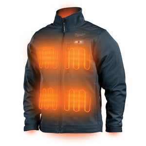 Milwaukee 204BL - 21 M12 Heated TOUGHSHELL Jacket - Blue - Mississauga Hardware Centre Inc