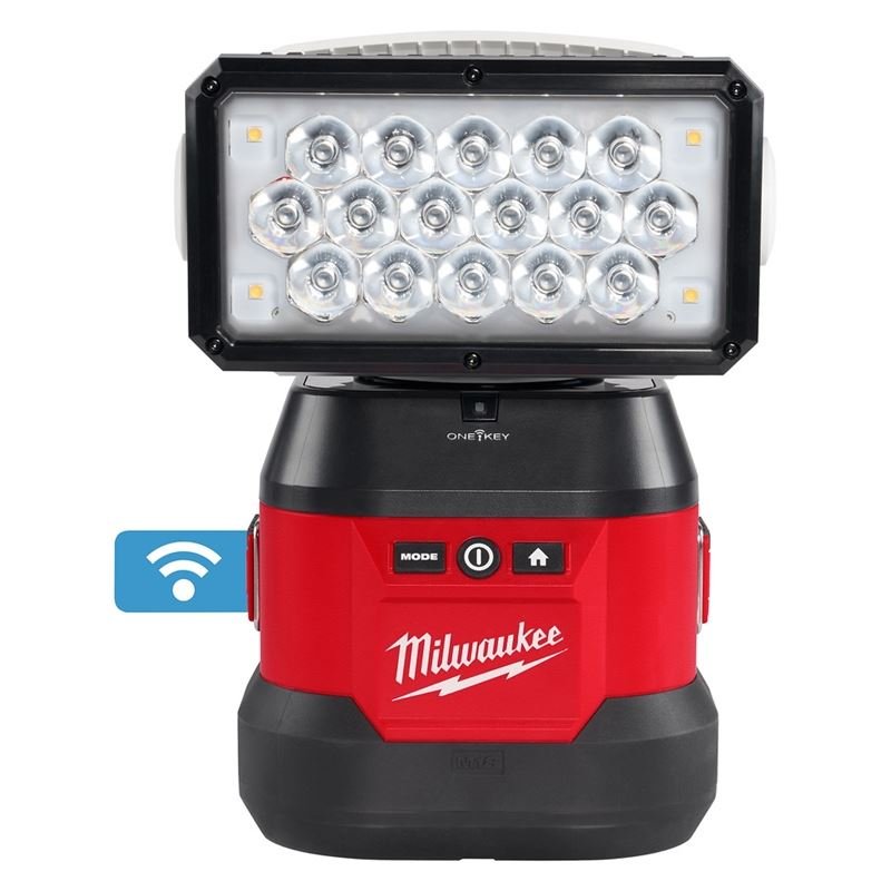 Milwaukee 2123 - 20 M18 Utility Remote Control Search Light w/ Portable Base - Mississauga Hardware Centre Inc