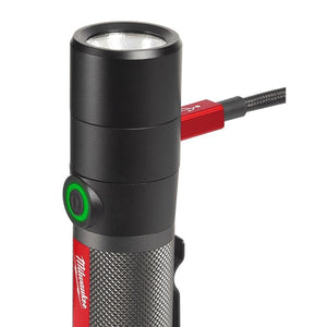 Milwaukee 2160 - 21 USB Rechargeable 800L Compact Flashlight - Mississauga Hardware Centre Inc