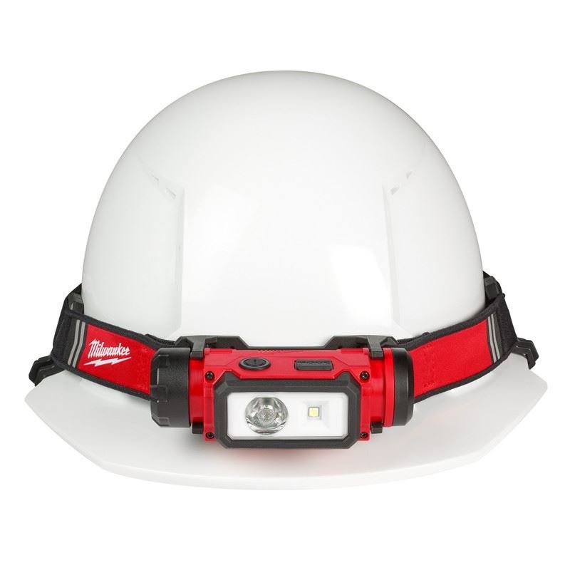 Milwaukee 2163 - 21 REDLITHIUM USB Hard Hat Headlamp - Mississauga Hardware Centre Inc