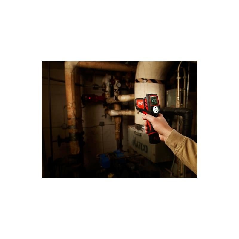 Milwaukee | 2276 - 20 Laser TEMP - GUN M12 Cordless Lithium - Ion Thermometer - Mississauga Hardware Centre IncMilwaukee2276-20