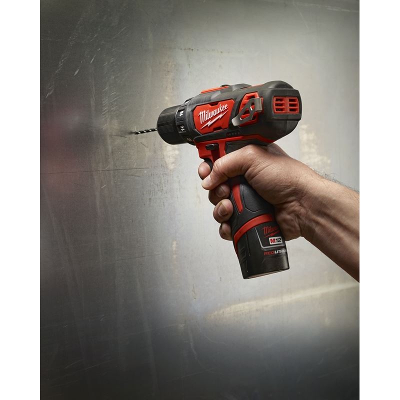 Milwaukee 2407 - 22 M12 3/8 Drill/Driver Kit - Mississauga Hardware Centre IncMilwaukee2407-22